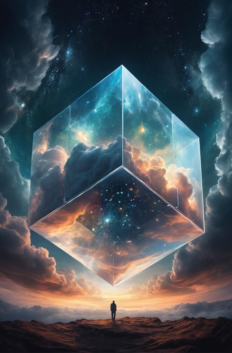 00038-Bosch-style, a translucent cube traps eerie clouds, the starsscape warps, time distorts, surrealism reigns, stars, Glowing, spar.png